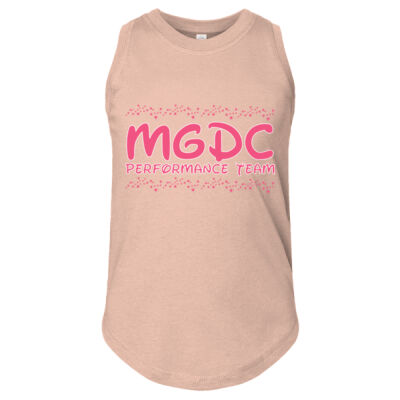 Performance Team - Girls' Relaxed Fine Jersey Tank Thumbnail