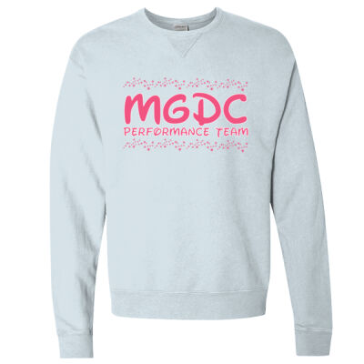 Performance Team - Garment Dyed Unisex Crewneck Sweatshirt Thumbnail